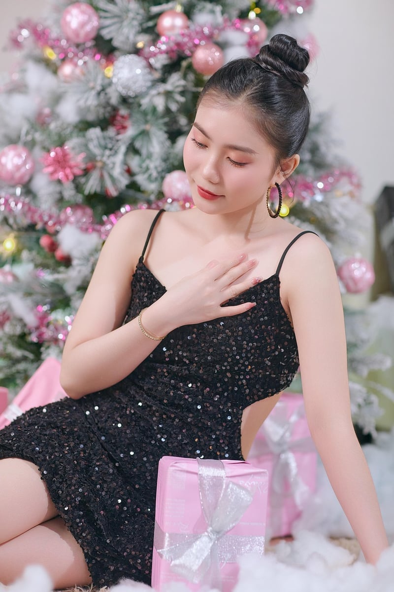Woman meditating